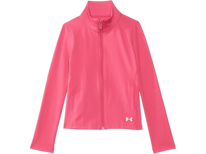 (取寄) アンダーアーマー キッズ ガールズ モーション ジャケット (ビッグ キッド) Under Armour Kids girls Motion Jacket (Big Kid) Super Pink/ White