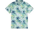(取寄) ハーレー キッズ ボーイズ プリンテッド ベルモント ポロ (ビッグ キッド) Hurley Kids boys Printed Belmont Polo (Big Kid) Mint Candy