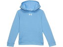 (取寄) アンダーアーマー キッズ ボーイズ ライバル フリース ブーディ (ビッグ キッズ) Under Armour Kids boys Rival Fleece Hoodie (Big Kids) Horizon Blue/White(4)