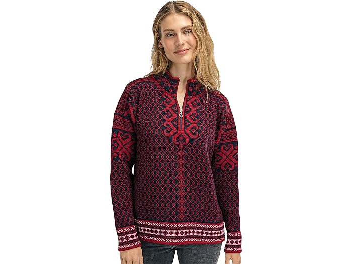 () 쥪֥Υ륦 ǥ  Dale of Norway women Leknes Sweater Marine/...