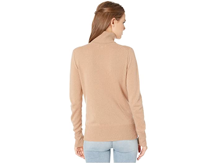 (取寄) エキップモン レディース デラファイン タートルネック EQUIPMENT women Delafine Turtleneck Camel