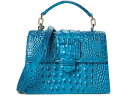 (取寄) ブラーミン レディース メルボルン スモール ハリー Brahmin women Melbourne Small Hallie Satchels Vibrant Azure(4)
