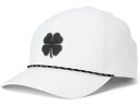 (取寄) ブラッククローバー ハイブリット ラック 1 アジャスタブル ハット Black Clover Hybrid Luck 1 Adjustable Hat White Hat/Black Clover/Metallic Trim(4)