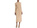 (取寄) ヴィンス レディース サイド ドレープ ミディ スカート Vince women Side Drape Midi Skirt Heather Cash...