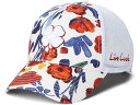 (取寄) ブラッククローバー アイランド ラック 26 アジャスタブル ハット Black Clover Island Luck 26 Adjustable Hat White/Red/Blue Tropical Hat/3d White Clover(4)