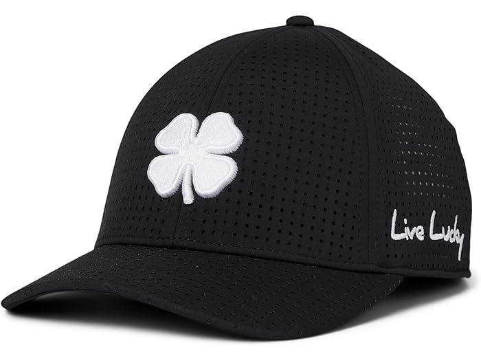 () ֥åС ѡ 13 ϥå Black Clover Perf 13 Hat Black Perforated Ha...