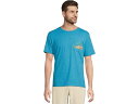 (取寄) コロンビア メンズ ワイルド キャスト ポケット ティー Columbia men Wild Cast Pocket Tee Blue Echo/PFG Pocket Baja Rooster