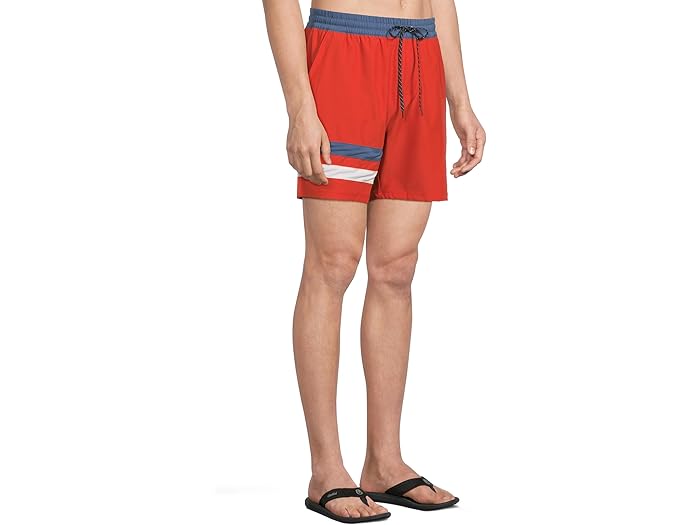 (取寄) ハーレー メンズ ファントム エコ ブロック パーティー 17 Hurley men Phantom Eco Block Party Vlly 17" Aloha Red