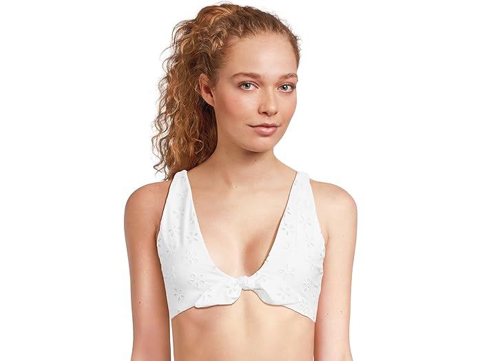 () ӡ饤å ǥ 饹 ȥå Beach Riot women Dallas Top White Magnolia