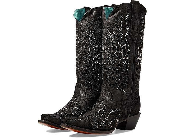 (取寄) コーラル ブーツ レディース Corral Boots women C4100 Black