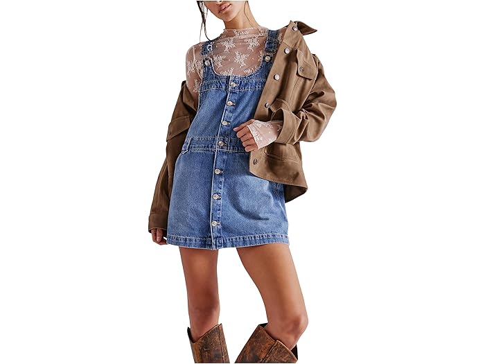 () ե꡼ԡץ ǥ ǥ ǥ˥ ȥ Free People women Edie Denim Skirta...