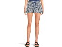 (取寄) フリーピープル レディース プリンテッド プル オン ショーツ Free People women Offbeat Printed Pull On Shorts Navy Combo(4)