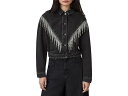 (取寄) オールセインツ レディース マリーン エンブ ジャケット AllSaints women Marlene Emb Jacket Black