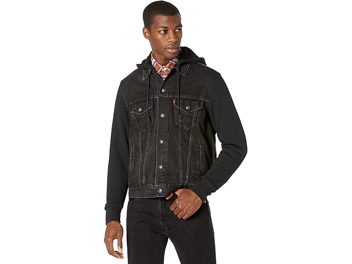 () ꡼Х   ϥ֥å ֡ǥ V ȥå Levi's Mens men Hybrid Hoodie V...