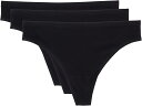 (取寄) シャンテル レディース ソフト ストレッチ トング 3-パック Chantelle women Soft Stretch Thong 3-Pack B...