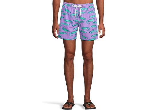 (取寄) チャビーズ メンズ ザ ジェム グレーズ 5.5 ライン スイム Chubbies men The Gem Glades 5.5" (Classic Lined Swim Trunk) Bright Purple