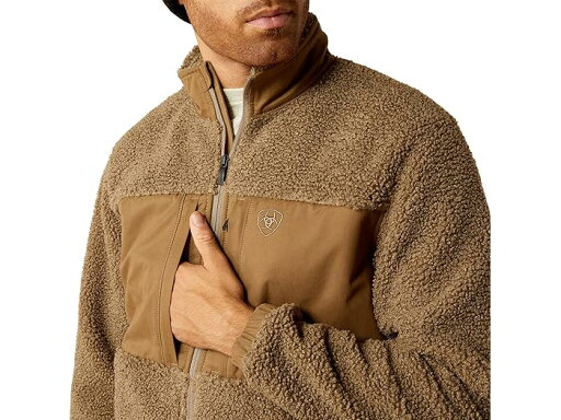 (取寄) アリアット メンズ オデッサ シェルパ ジャケット Ariat men Odessa Sherpa Jacket Brindle