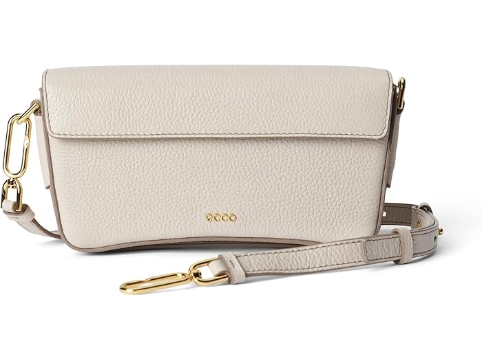 ()  ߥǥ ԥ Хå ECCO Medium Pinch Bag Taupe Pebbled Leather