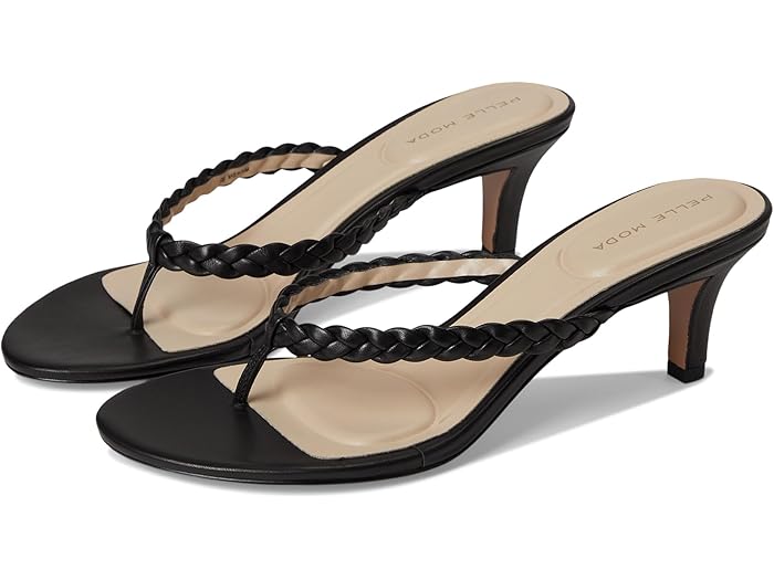 (取寄) ペレ モーダ レディース トング Pelle Moda women Earlen Thong Black