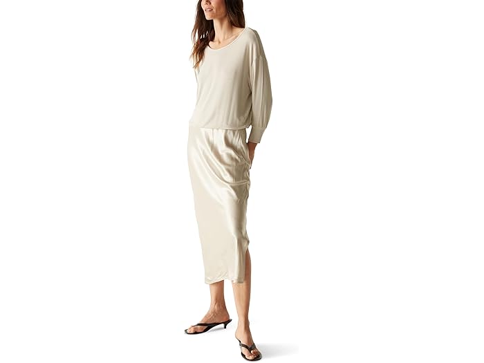 (取寄) マイケル スターズ レディース ナディア 2イン1 ドレス Michael Stars women Nadia 2-In-1 Dress Cement