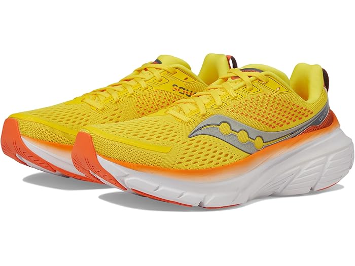 (取寄) サッカニー メンズ ガイド 17 Saucony men Guide 17 Pepper/Canary