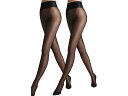 (取寄) ウォルフォード レディース ネオン 40 デュオ-パック Wolford women Neon 40 Duo-Pack Black