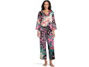 (取寄) N バイ ナトリ レディース ブロケード V-ネック パジャマ セット N by Natori women Brocade V-Neck Pajama...