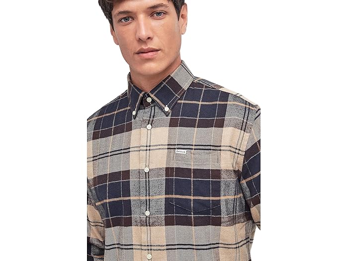 (取寄) バブアー メンズ ホグサイド タータン レギュラー シャツ Barbour men Hogside Tartan Regular Shirt Autumn Dress