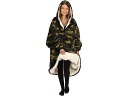 (取寄) コンフィー オリジナル クォーター-ジップ The Comfy Original Quarter-Zip Light Green Camo(3)