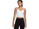 (取寄) ナイキ レディース インディ ブラ タンク Nike women Indy Bra Tank White/Black(4)