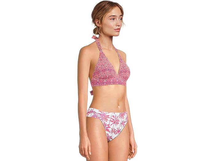 (取寄) トミーバハマ レディース アイランド ケイズ ポイント リバーシブル ホルター Tommy Bahama women Island Cays Point Reversible Halter Pink Maui Rev