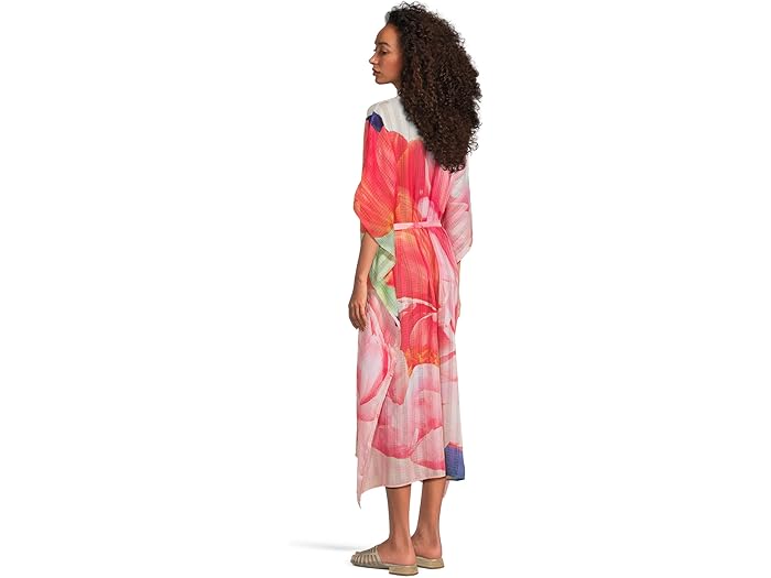(取寄) トミーバハマ レディース アーティスト シリーズ ベルテッド カフタン Tommy Bahama women Artist Series Belted Caftan Touch Of Pink