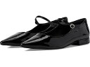(取寄) ヴィンスカムート レディース エロイーズ メアリー ジーン フラッツ Vince Camuto women Eloise Mary Jane Flat Black(4)