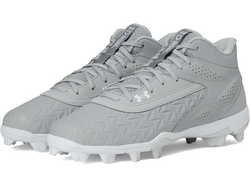 (取寄) アンダーアーマー メンズ リードオフ ミッド 3.0 ベースボール クリート Under Armour men Leadoff Mid 3.0 Baseball Cleat Baseball Gray/Baseball Gray/White (取寄) アンダーアーマー メンズ リードオフ ミッド 3.0 ベースボール クリート Under Armour men Leadoff Mid 3.0 Baseball Cleat Baseball Gray/Baseball Gray/White