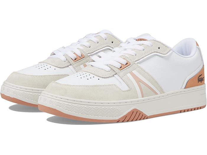 () 饳  L001 ˡ Lacoste men L001 Sneakers White/Light Brown