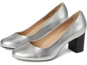 (取寄) マークジョセフニューヨーク レディース ミッドタウン ポンプ Marc Joseph New York women Midtown Pump Silver Metallic Napa