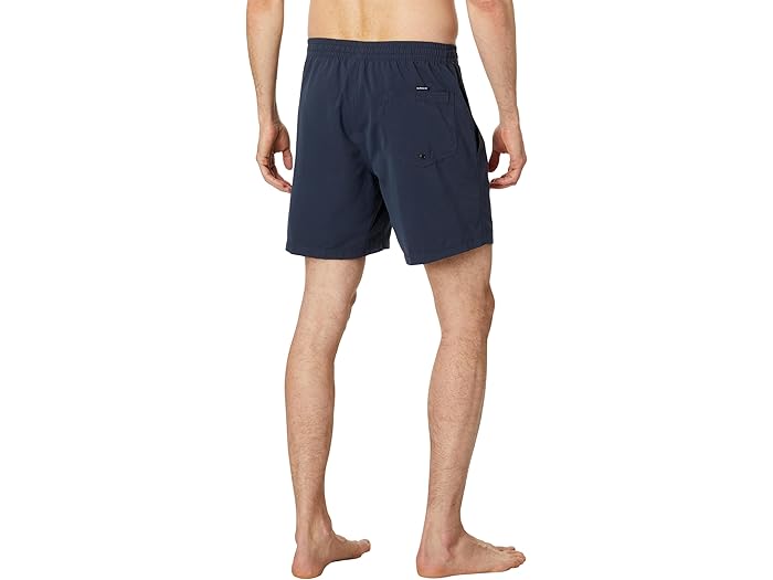 (取寄) クイックシルバー メンズ 17 エブリデイ ソリッド ボレー ショーツ Quiksilver men 17" Everyday Solid Volley Shorts Dark Navy