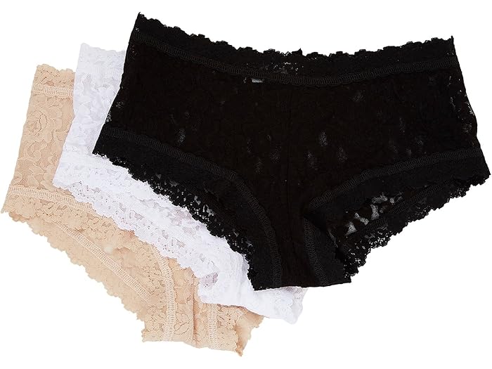 () ϥ󥭡 ѥ󥭡 ǥ ˥㡼 졼 ܡ硼 3-ѥå Hanky Panky women Signat...