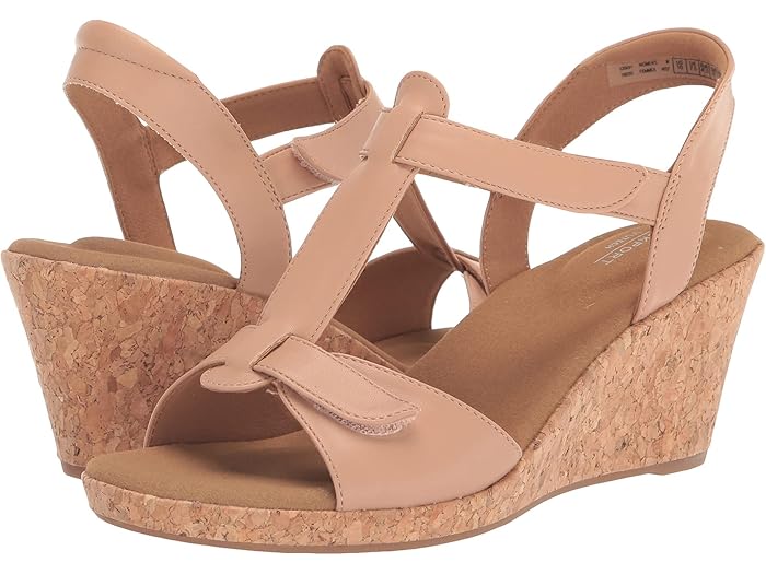 () åݡ ǥ ֥ T ȥå Rockport women Blanca T Strap Macademia