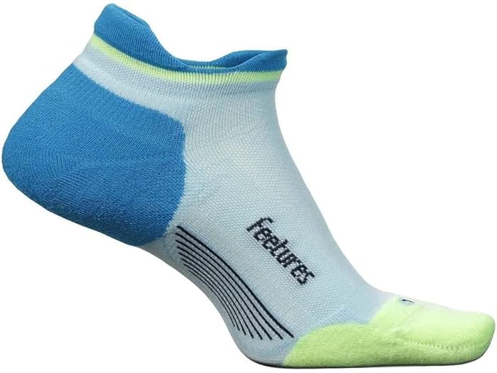 楽天ジェットラグ楽天市場店（取寄） フィーチャーズ エリート マックス クッション ノー ショー タブ Feetures Elite Max Cushion No Show Tab Blue Crystal
