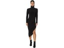 (取寄) ノーマ カマリ レディース ロング スリーブ タートルネック サイド ドレープ ドレス トゥ ミッドカーフ Norma Kamali women Lo...
