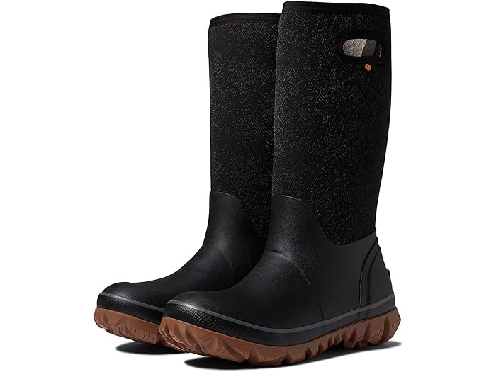 () ܥ ǥ ۥ磻ȥ ե Bogs women Whiteout Faded Black