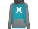 (取寄) ハーレー キッズ ボーイズ アイコン グラフィック プルオーバー ブーディ (ビッグ キッズ) Hurley Kids boys Icon Graphic Pullover Hoodie (Big Kids) Waverunner Heather