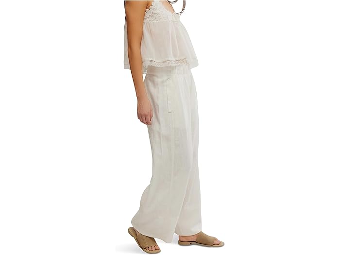 (取寄) フリーピープル レディース デイズ エンド リネン プル オン Free People women Days End Linen Pull On Clean Ivory