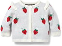 (取寄) ジャニー アンド ジャック ガールズ ストロベリー カーディガン (インファント) Janie and Jack girls Strawberry Cardigan (Infant) Pink