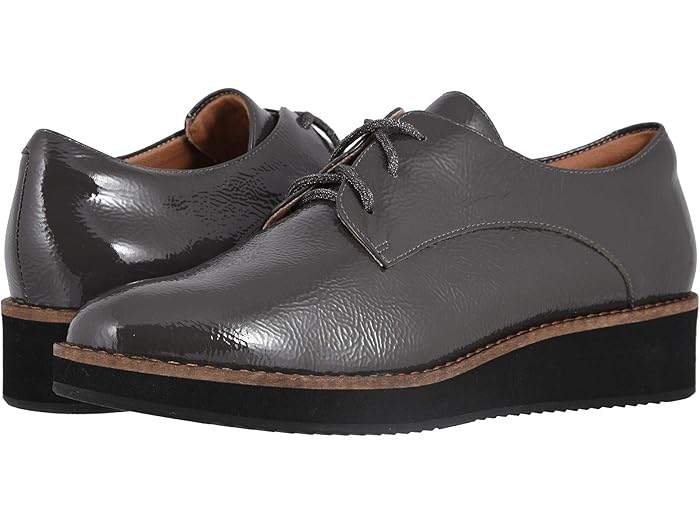 () եȥ ǥ ꥹ SoftWalk women Willis Dark Grey Patent