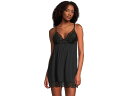 (取寄) エバージェイ レディース ベアトリクス バンジ シュミーズ Eberjey women Beatrix Plunge Chemise Black