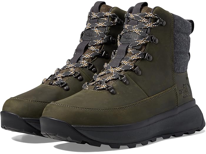 (取寄) ノースフェイス メンズ ベルゲン レザー Wp The North Face men Bergen Leather WP New Taupe Green/Asphalt Grey