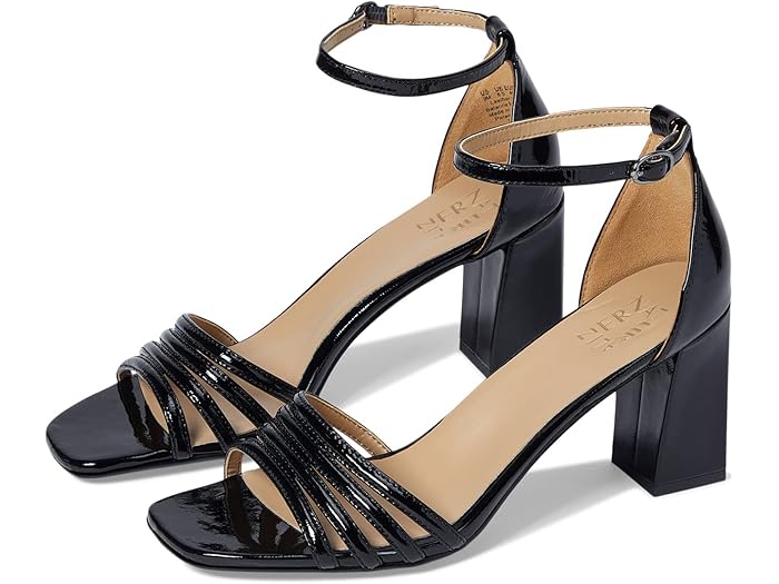 () ʥ饤 ǥ ƥ Naturalizer women Thena Black Patent Leather