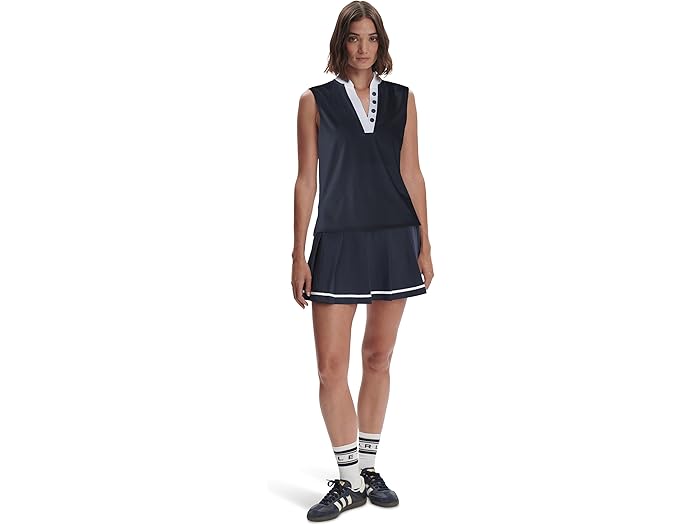 (取寄) バーリー レディース シャルビー パフォーマンス タンク Varley women Shelby Performance Tank Blue Nights/White